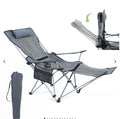 Nice C Adjustable Camping Recliner Chair with Footrest