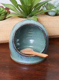 Salt Pig – Handmade Stoneware Kitchen Cellar- Made To Order